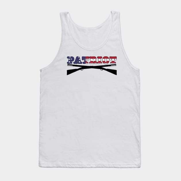 Patriot v. 2 (Light Shirts) Tank Top by Aeriskate